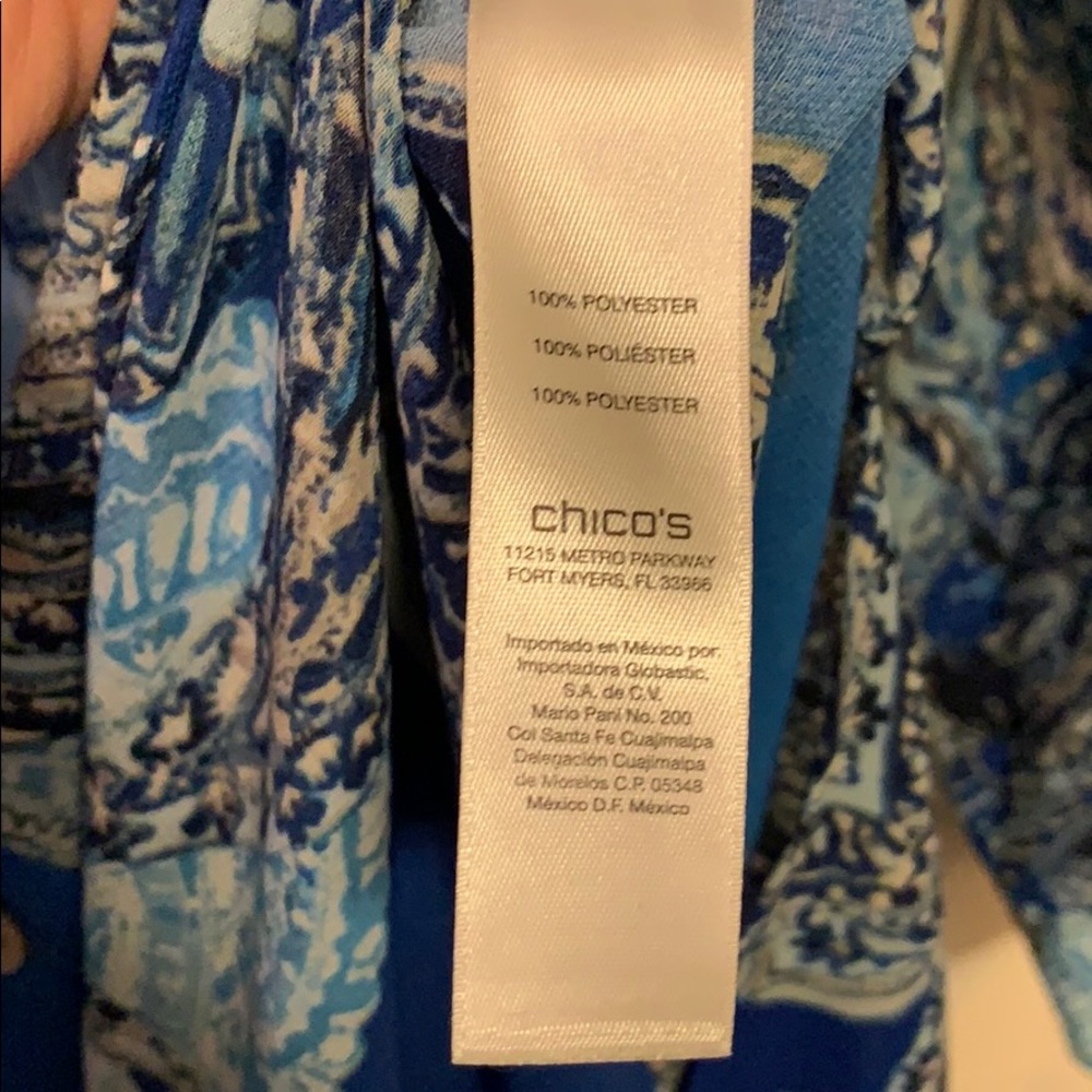 Chico’s Long Button Down Tunic - Picture 6 of 6